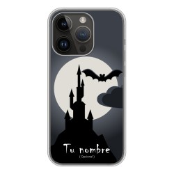Funda Silicona diseño Halloween Castillo Terrorífico