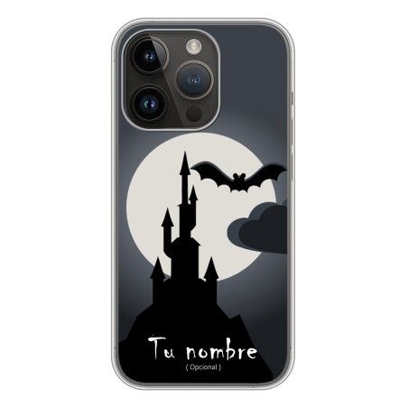 Funda Silicona diseño Halloween Castillo Terrorífico