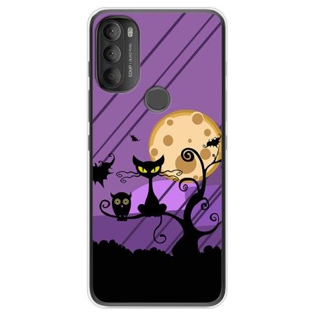 Funda Silicona diseño Halloween Luna Llena