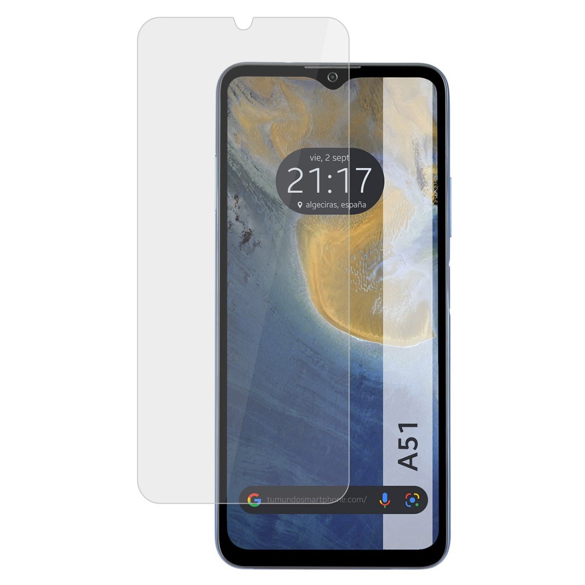 Protector Cristal Templado para ZTE Blade A51 Vidrio
