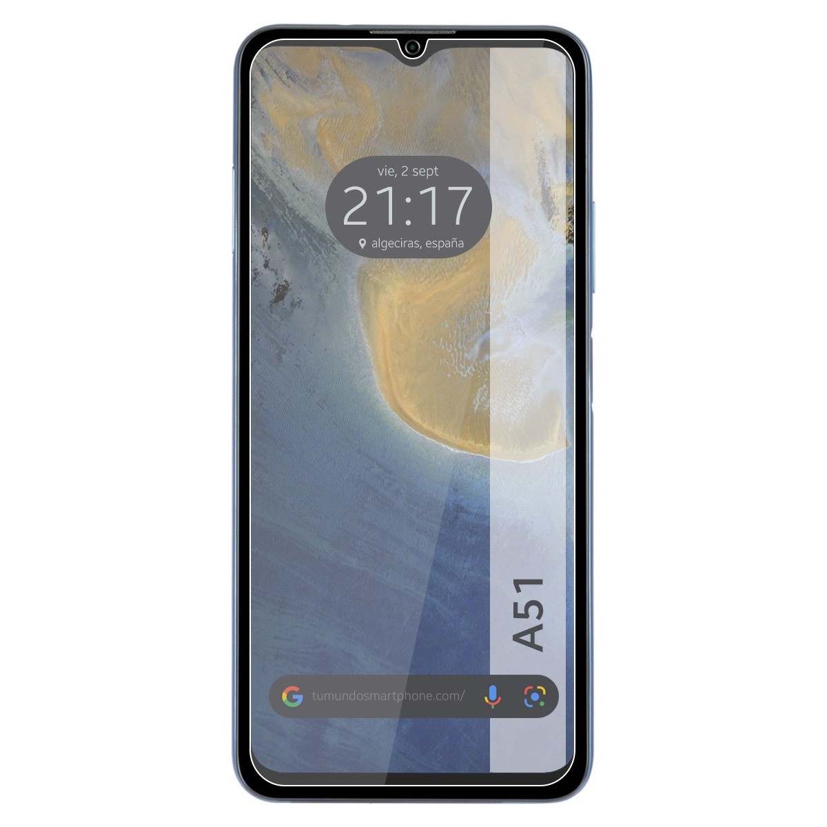 Protector Cristal Templado para ZTE Blade A51 Vidrio