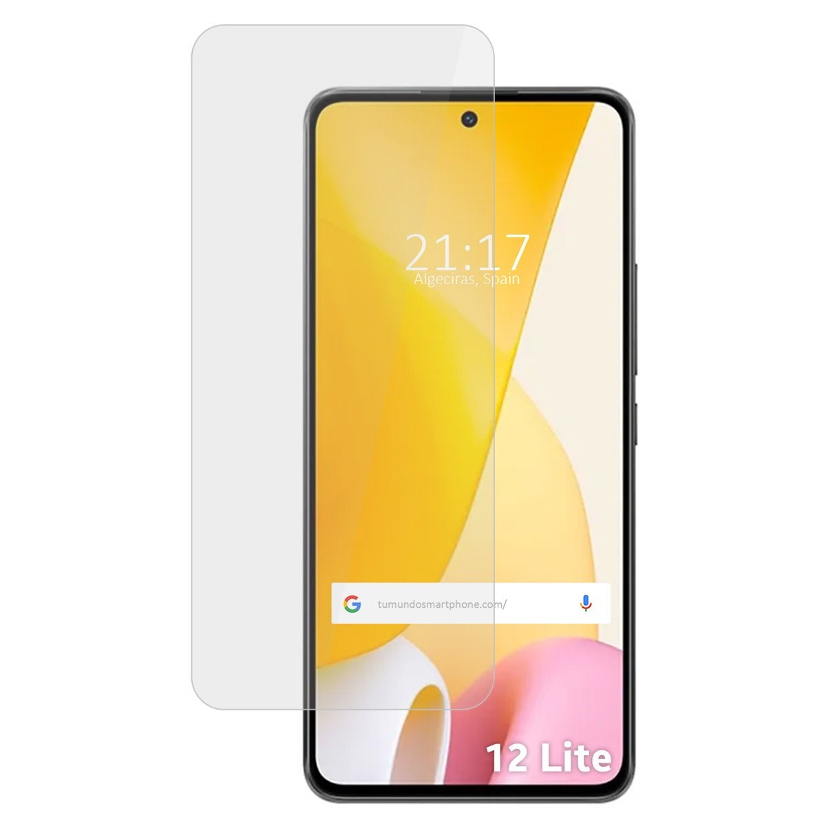 Protector Cristal Templado para Xiaomi 12 Lite 5G Vidrio