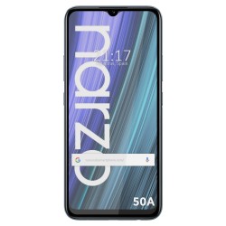 Protector Cristal Templado Completo 5D Full Glue Negro para Realme Narzo 50A Vidrio 2