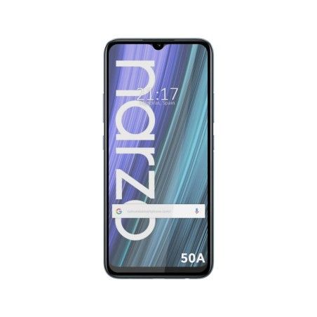 Protector Cristal Templado Completo 5D Full Glue Negro para Realme Narzo 50A Vidrio