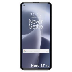 Protector Cristal Templado Completo 5D Full Glue Negro para Oneplus Nord 2T 5G Vidrio 2