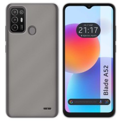 Funda Silicona Gel TPU Transparente para ZTE Blade A52