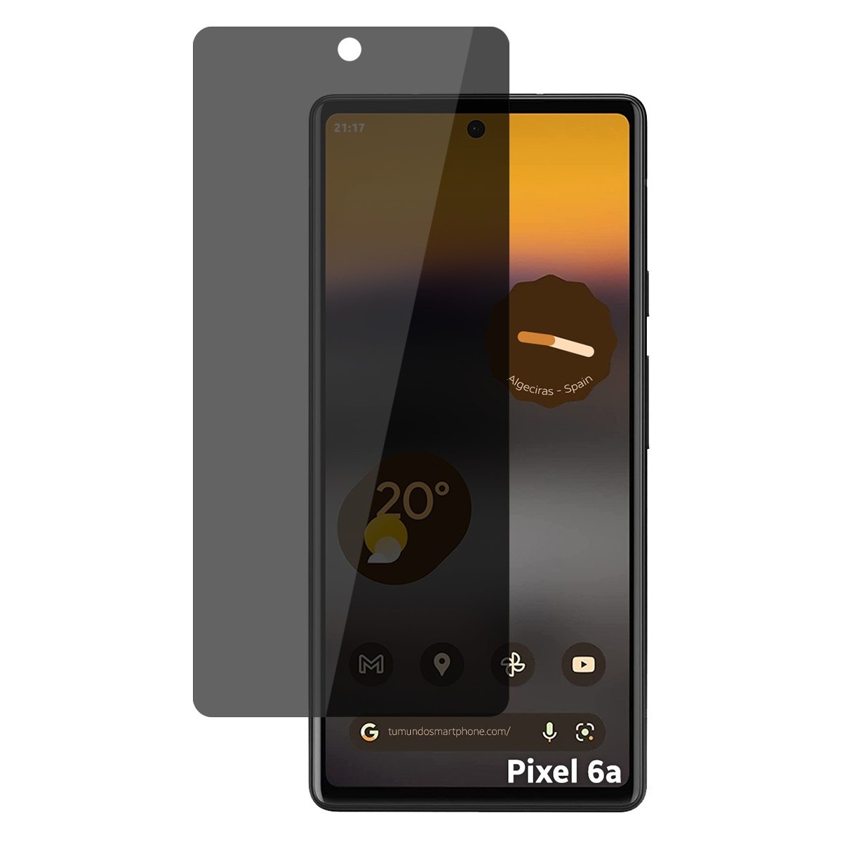 Protector Pantalla Hidrogel Privacidad Antiespías para Google Pixel 6A