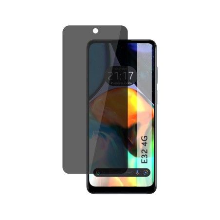 Protector Pantalla Hidrogel Privacidad Antiespías para Motorola Moto E32 4G