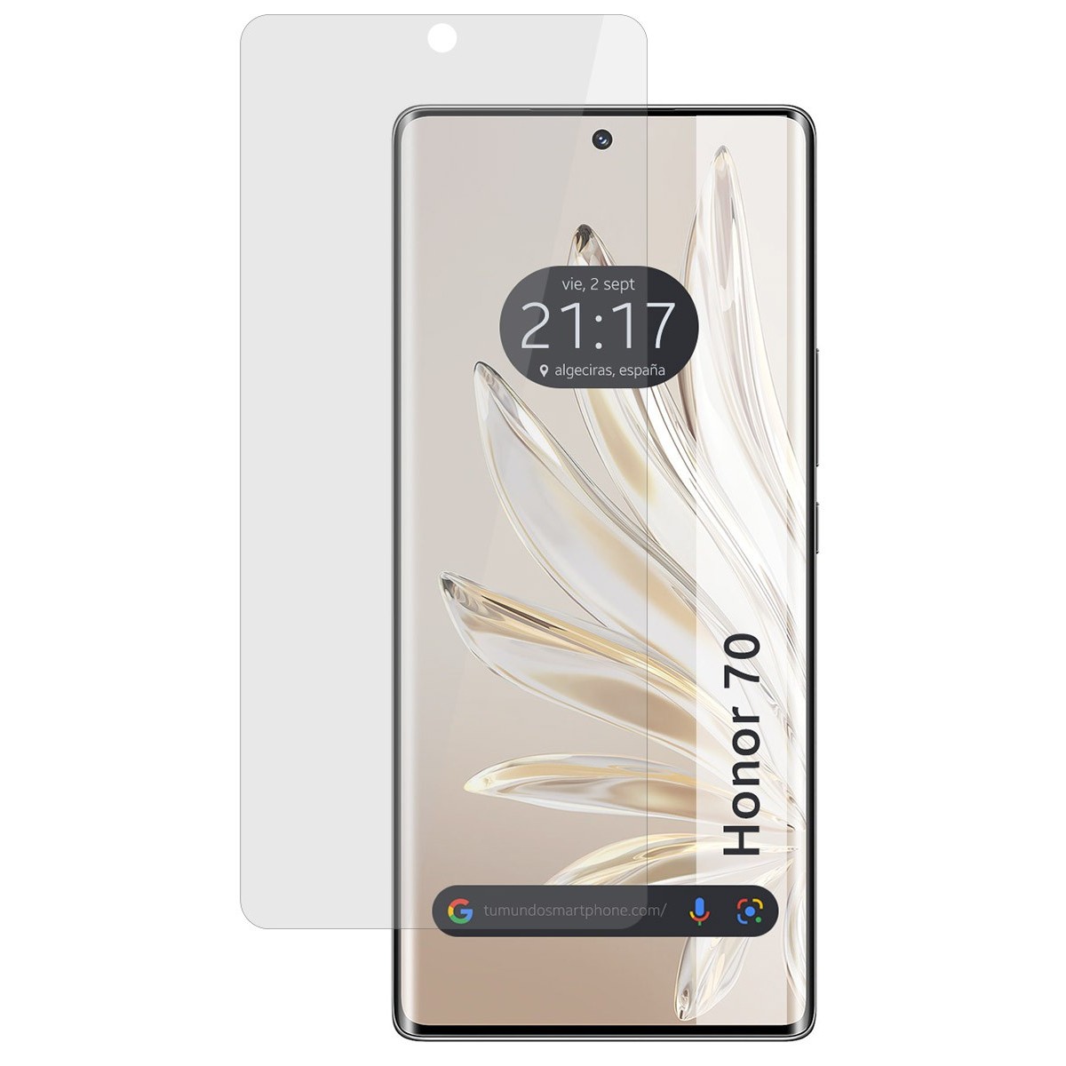 Protector Pantalla Hidrogel Mate Antihuellas para Huawei Honor 70 5G