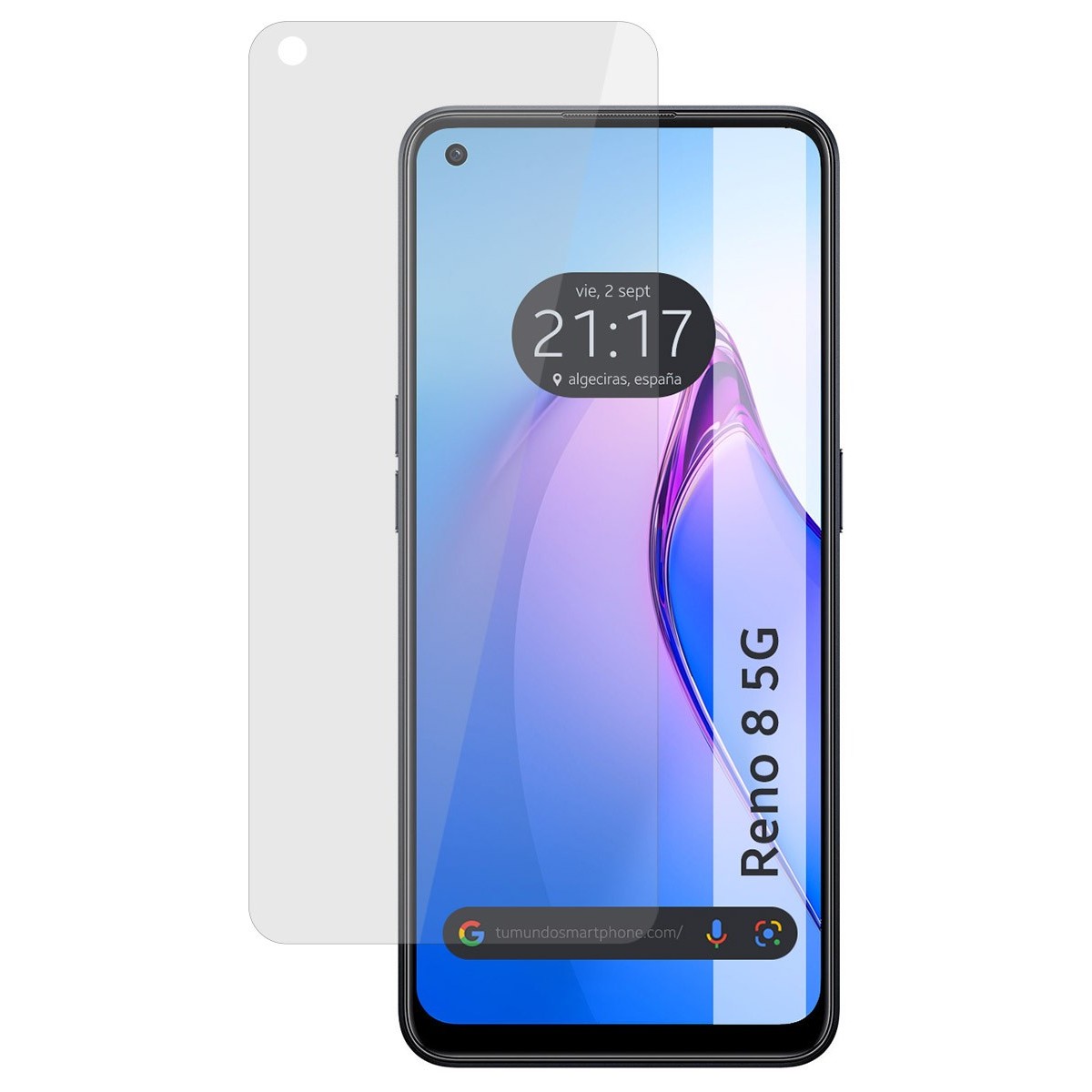 Protector Pantalla Hidrogel Mate Antihuellas para Oppo Reno 8 5G