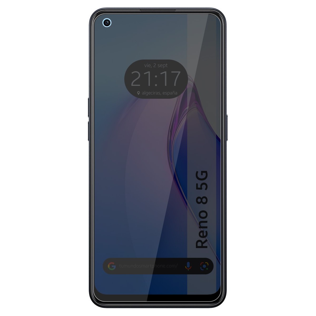 Protector Pantalla Hidrogel Privacidad Antiespías para Oppo Reno 8 5G