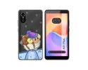 Funda Silicona Transparente para ZTE Blade A31 Plus diseño Cabra Dibujos