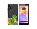 Funda Silicona Transparente para ZTE Blade A31 Plus diseño Coco Dibujos