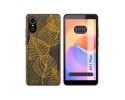 Funda Silicona Transparente para ZTE Blade A31 Plus diseño Hojas Dibujos