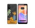 Funda Silicona Transparente para ZTE Blade A31 Plus diseño Jirafa Dibujos