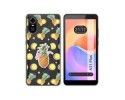 Funda Silicona Transparente para ZTE Blade A31 Plus diseño Piña Dibujos
