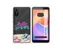 Funda Silicona Transparente para ZTE Blade A31 Plus diseño Summer Dibujos