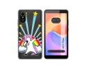 Funda Silicona Transparente para ZTE Blade A31 Plus diseño Unicornio Dibujos