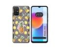 Funda Silicona Transparente para ZTE Blade A52 diseño Piña Dibujos