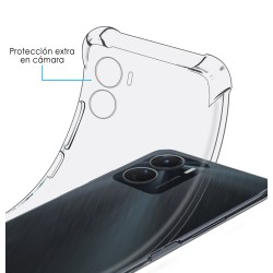 Funda Silicona Antigolpes Transparente para Vivo Y16 2