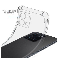Funda Silicona Antigolpes Transparente para Vivo Y35 2