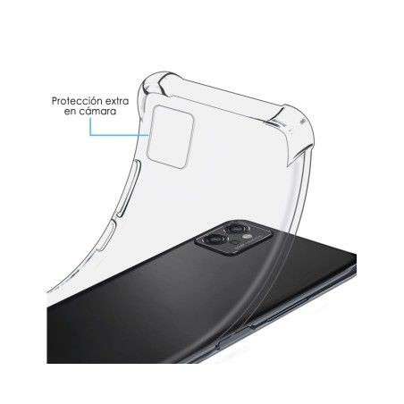 Funda Silicona Antigolpes Transparente para Motorola Moto G32