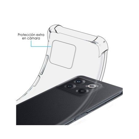 Funda Silicona Antigolpes Transparente para Oneplus 10T 5G