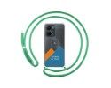 Personaliza tu Funda Colgante Transparente para Vivo Y16 con Cordon Verde Agua Dibujo Personalizada