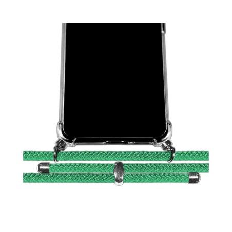 Personaliza tu Funda Colgante Transparente para Vivo Y35 con Cordon Verde Agua Dibujo Personalizada