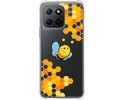 Funda Silicona Antigolpes para Huawei Honor X8 5G diseño Abeja Dibujos