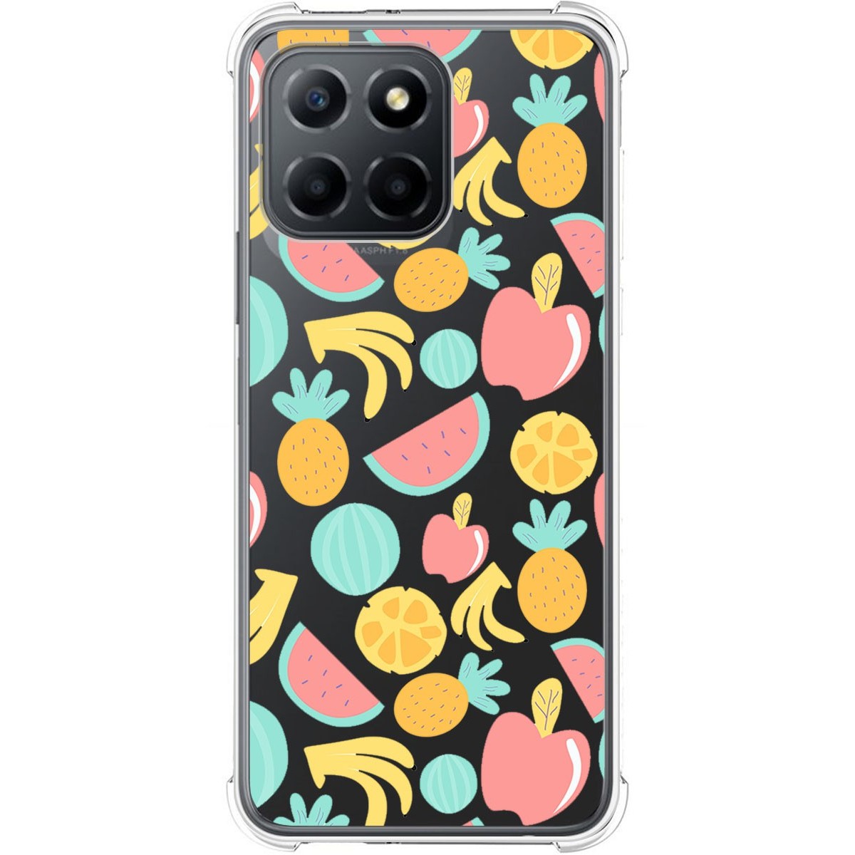 Funda Silicona Antigolpes para Huawei Honor X8 5G diseño Frutas 02 Dibujos