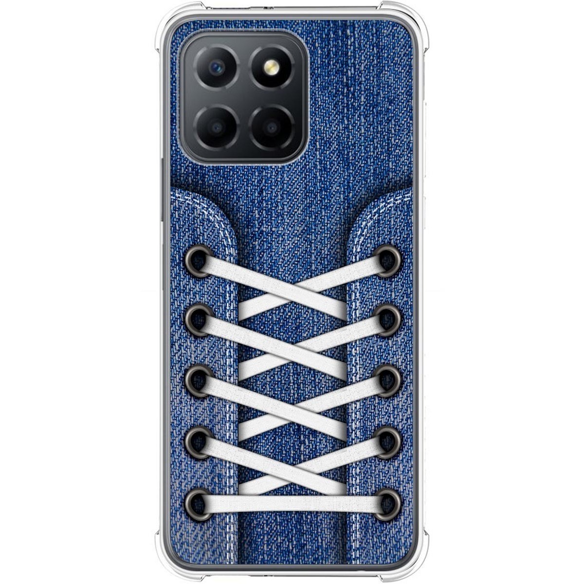 Funda Silicona Antigolpes para Huawei Honor X8 5G diseño Zapatillas 01 Dibujos