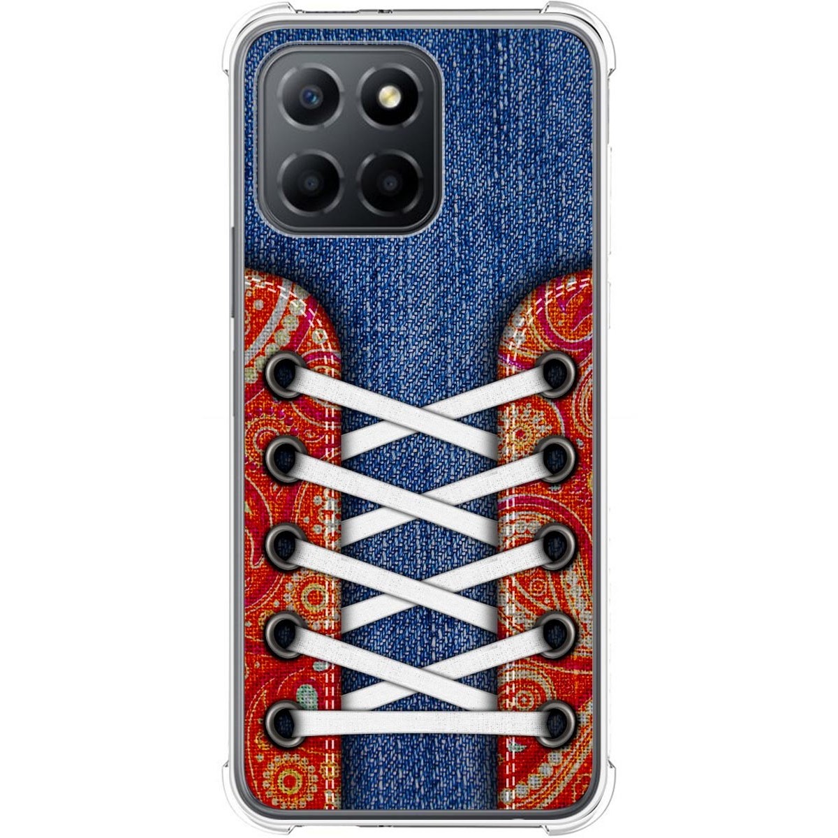 Funda Silicona Antigolpes para Huawei Honor X8 5G diseño Zapatillas 11 Dibujos