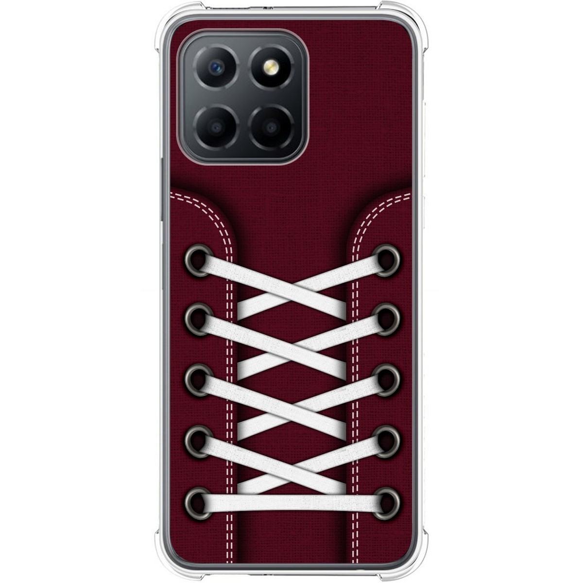 Funda Silicona Antigolpes para Huawei Honor X8 5G diseño Zapatillas 17 Dibujos