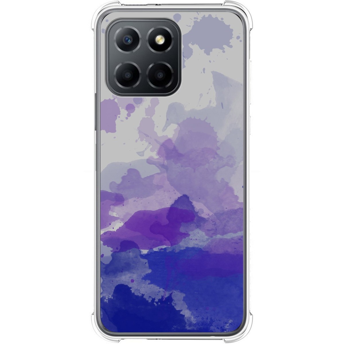 Funda Silicona Antigolpes para Huawei Honor X8 5G diseño Acuarela 09 Dibujos