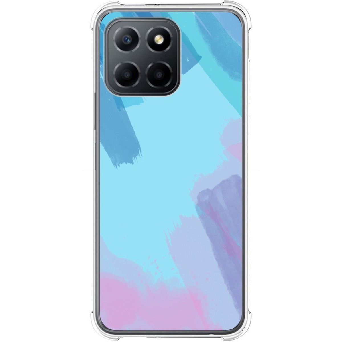 Funda Silicona Antigolpes para Huawei Honor X8 5G diseño Acuarela 10 Dibujos