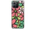Funda Silicona Antigolpes para Huawei Honor X8 5G diseño Flores 02 Dibujos