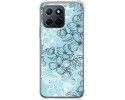 Funda Silicona Antigolpes para Huawei Honor X8 5G diseño Flores 03 Dibujos