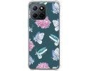 Funda Silicona Antigolpes para Huawei Honor X8 5G diseño Flores 10 Dibujos