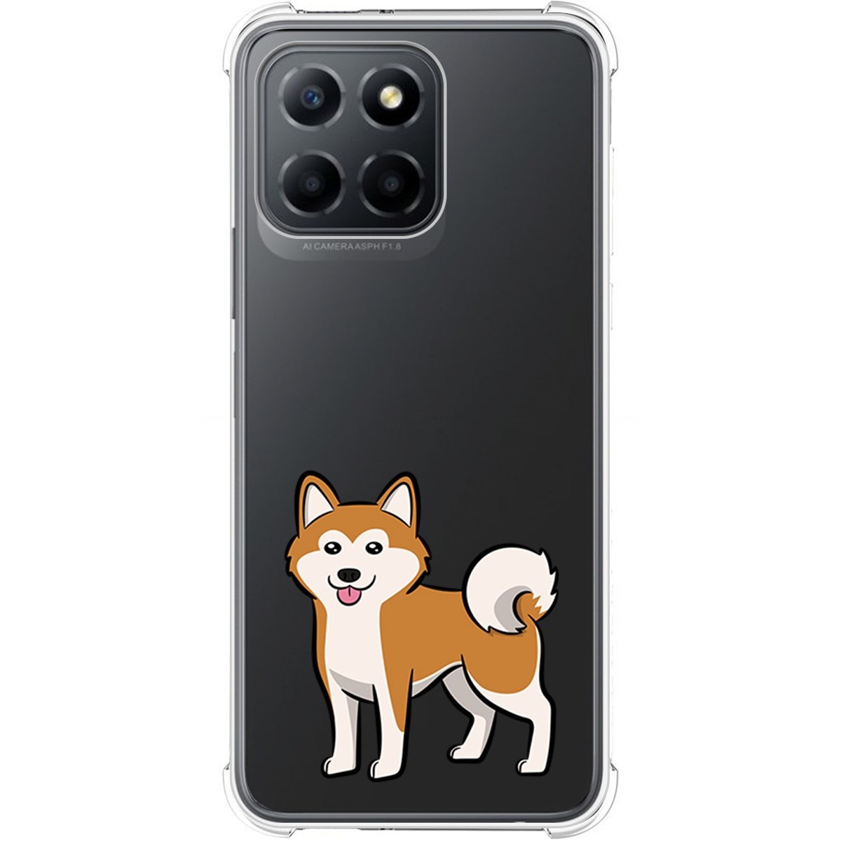Funda Silicona Antigolpes para Huawei Honor X8 5G diseño Perros 02 Dibujos