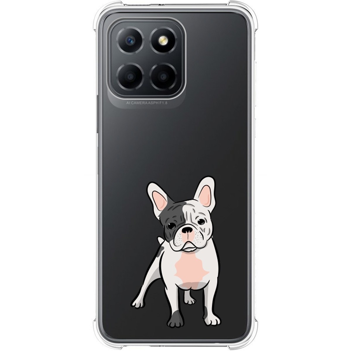 Funda Silicona Antigolpes para Huawei Honor X8 5G diseño Perros 06 Dibujos