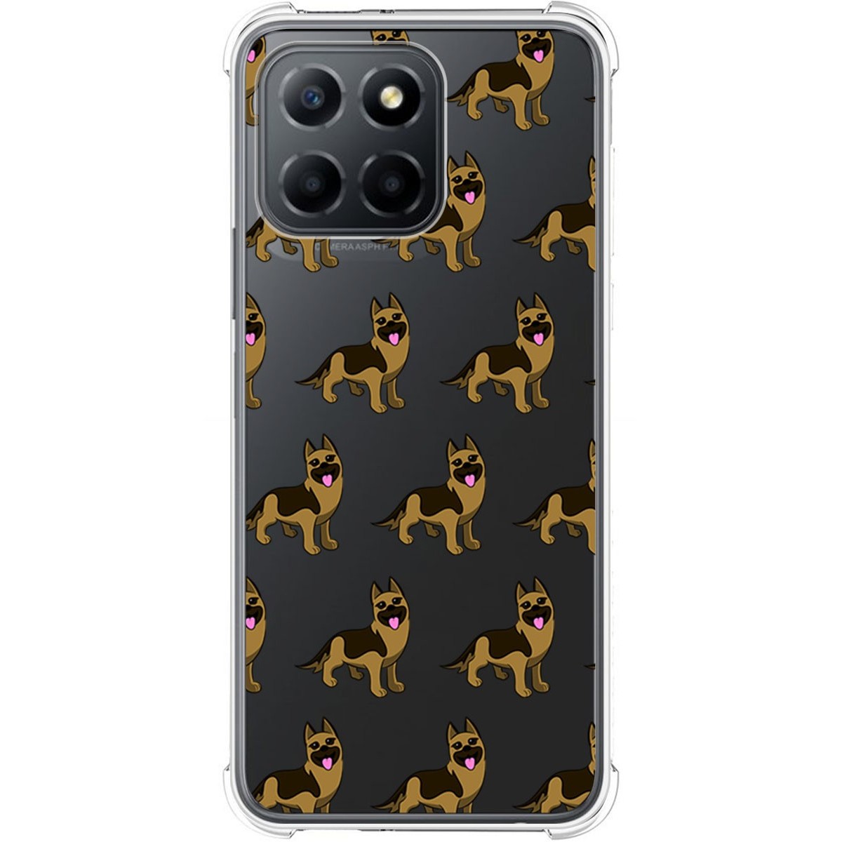 Funda Silicona Antigolpes para Huawei Honor X8 5G diseño Perros 09 Dibujos
