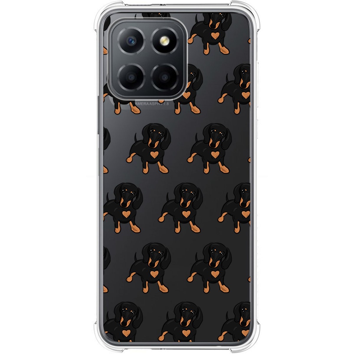 Funda Silicona Antigolpes para Huawei Honor X8 5G diseño Perros 10 Dibujos