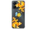 Funda Silicona Antigolpes para Vivo Y16 diseño Abeja Dibujos