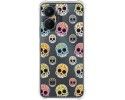 Funda Silicona Antigolpes para Vivo Y16 diseño Catrina Dibujos