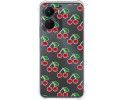 Funda Silicona Antigolpes para Vivo Y16 diseño Cerezas Dibujos