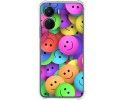 Funda Silicona Antigolpes para Vivo Y16 diseño Smile Dibujos