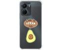 Funda Silicona Antigolpes para Vivo Y16 diseño Vegan Life Dibujos