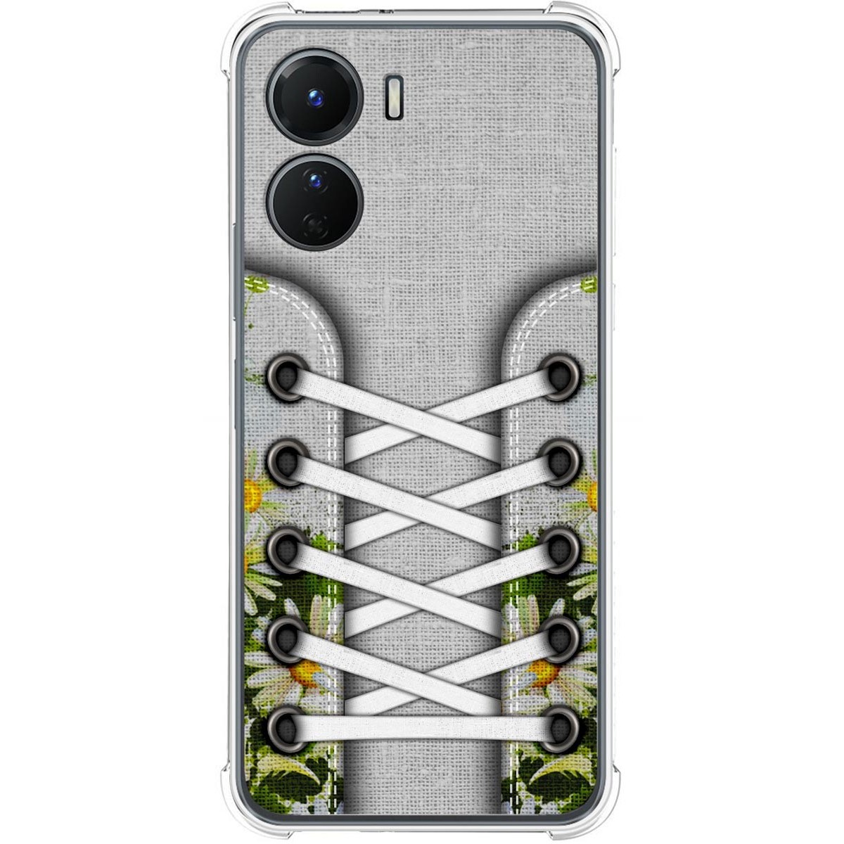 Funda Silicona Antigolpes para Vivo Y16 diseño Zapatillas 08 Dibujos