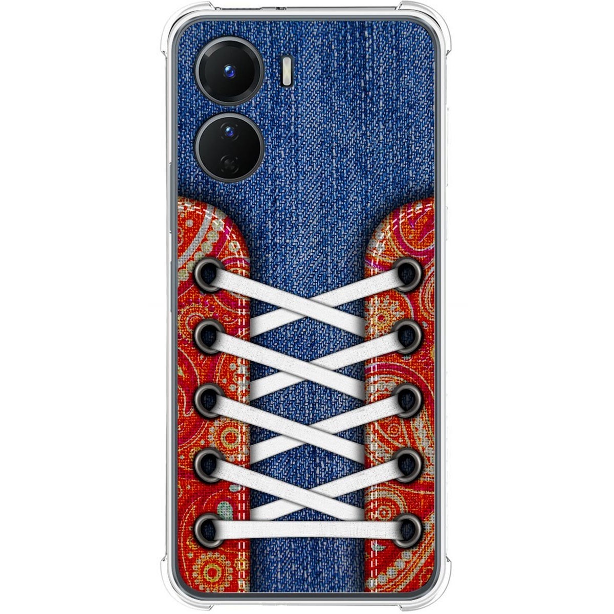 Funda Silicona Antigolpes para Vivo Y16 diseño Zapatillas 11 Dibujos